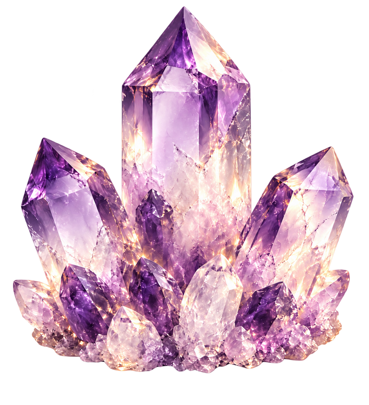Cristales lavanda